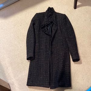 DKNY tweed coat